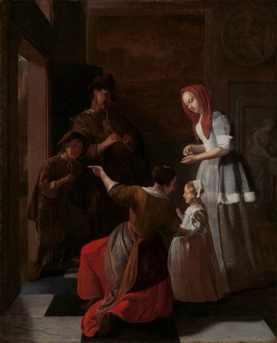 Les joueurs - Jacob Lucasz Ochtervelt