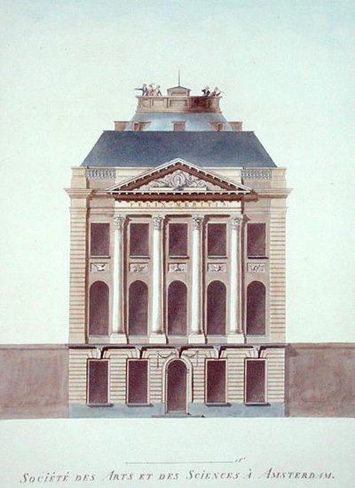 Société des Arts et des Sciences, Amsterdam, de 