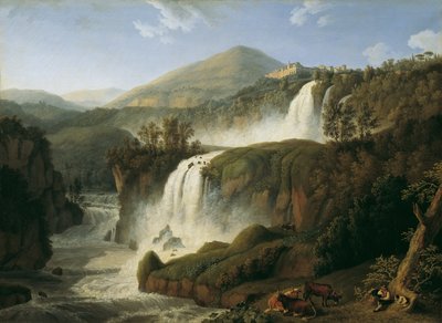 La grande cascade de Tivoli près de Rome - Jacob Philipp Hackert