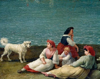 Paysans de Barletta, Italie - Jacob Philippe Hackert