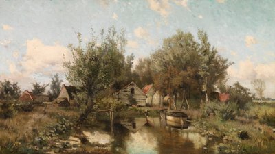 Paysage près de Waasmunster - Jacob Rosseels