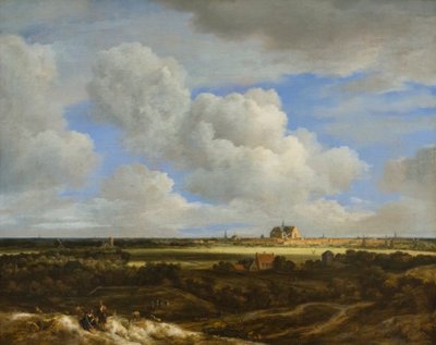 Vue panoramique de Haarlem - Jacob Salomonsz. Ruysdael