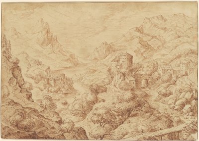 Paysage fluvial panoramique - Jacob Savery I