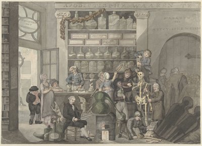 Apodictische Waaren, allégorie sur la philosophie de Kant - Jacob Smies