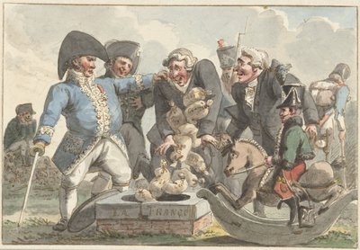 Caricature de la Tiercering de 1810 - Jacob Smies
