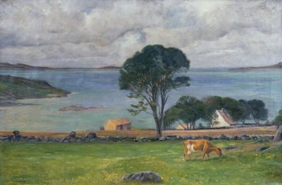 Vaches dans le paysage - Jacob Sømme
