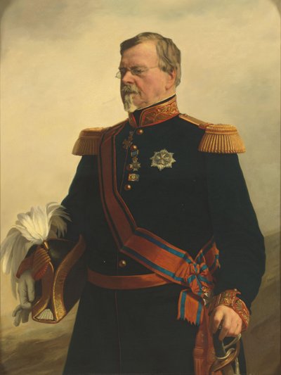 Bernhard (1792-1862), duc de Saxe-Weimar. Général au service des Pays-Bas - Jacob Spoel