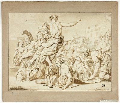 Enlèvement des Sabines - Jacob Toorenvliet