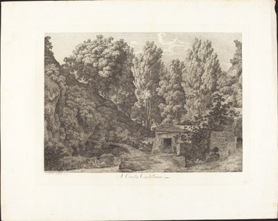À Cività Castellana - Jacob Wilhelm Mechau