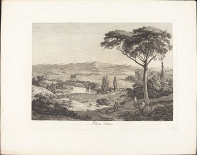 Le pont Salaro - Jacob Wilhelm Mechau