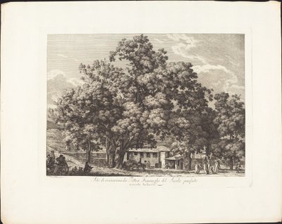 Sito di ricreazione dei Pittori Fiamminghi del Secolo passato a Monte Testaccio - Jacob Wilhelm Mechau