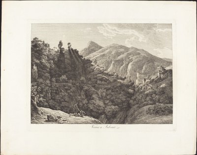 Près de Subiaco - Jacob Wilhelm Mechau