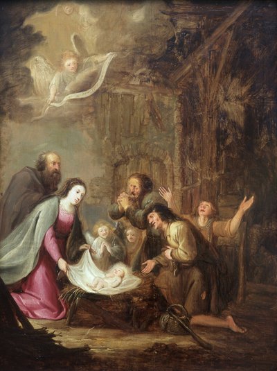Nativité - Jacob Willemsz de Wet or Wett