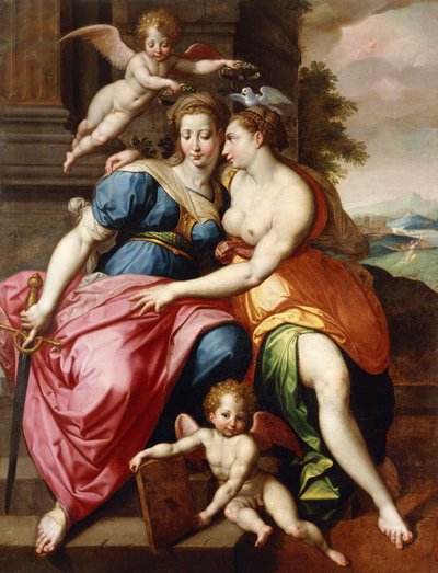 Allégorie de la Vérité et de la Justice - Jacob de Backer