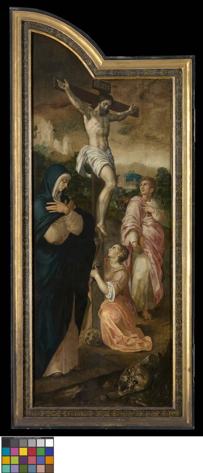 La Crucifixion (aile gauche), La Prophétie du rétablissement d