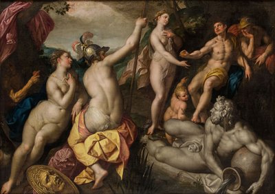 Le jugement de Paris - Jacob de Backer