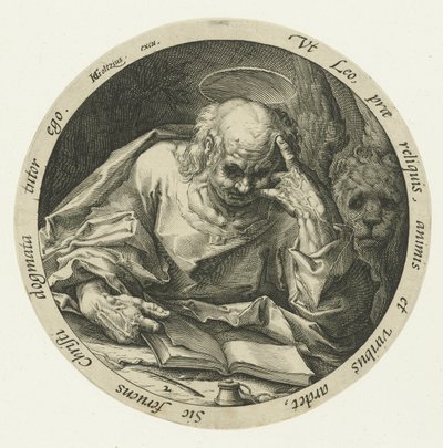 Évangéliste Marc - Jacob de Gheyn (II) (attributed to)