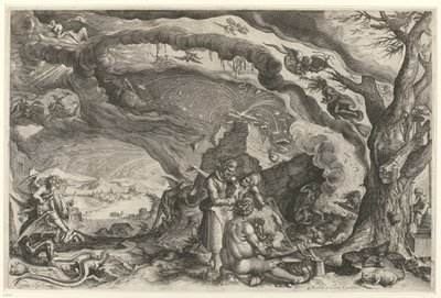 Sabbat des sorcières - Jacob de Gheyn (II) (attributed to workshop of)