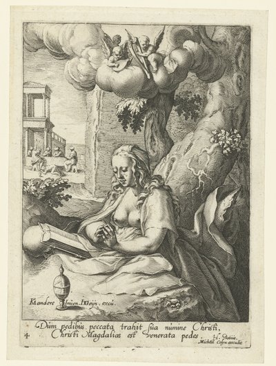 Marie Madeleine en pécheresse repentante (Huit pécheurs repentants de l