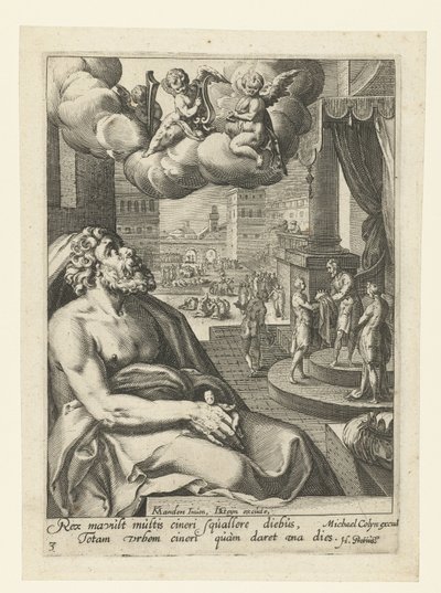 Salomon en tant que pécheur repentant Huit pécheurs repentants de l