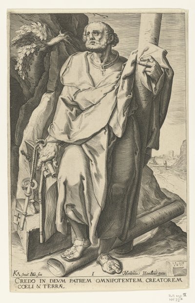 Apostel Pierre - Jacob de Gheyn (II)
