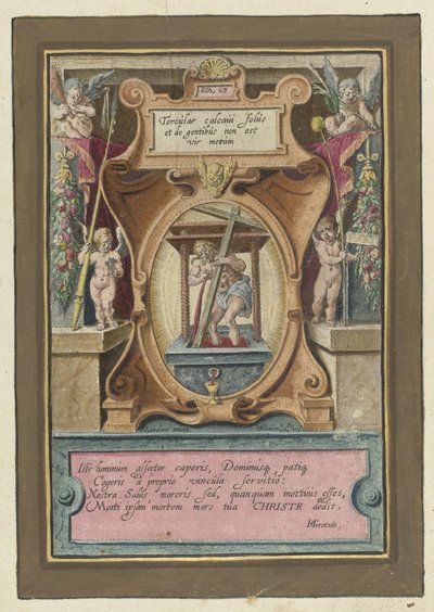 Christ dans le pressoir - Jacob de Gheyn (II)