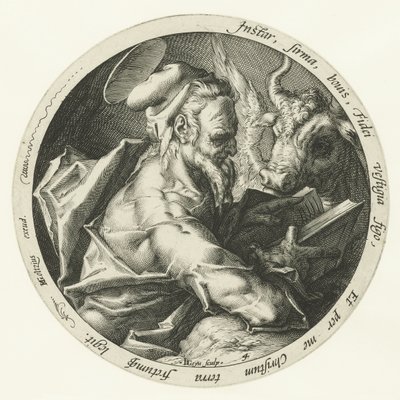 Évangéliste Luc - Jacob de Gheyn (II)