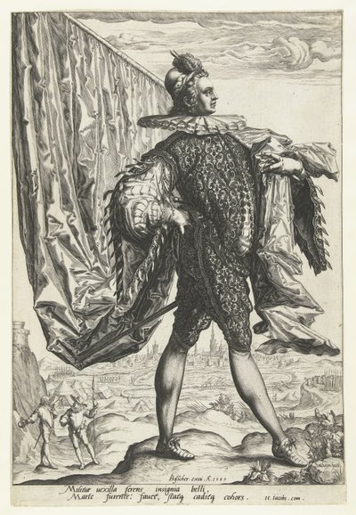 Officiers en pourpoints à la mode - Jacob de Gheyn (II)
