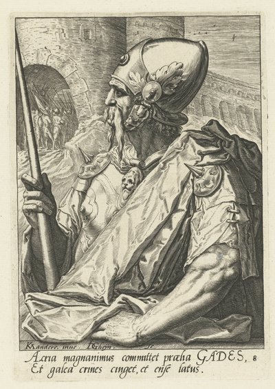 Ancêtre Gad - Jacob de Gheyn (II)