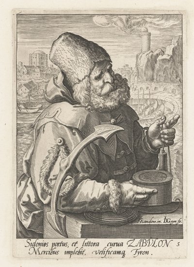 Ancêtre Zabulon - Jacob de Gheyn (II)