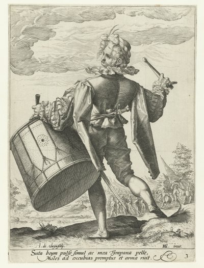 Tambour - Jacob de Gheyn (II)