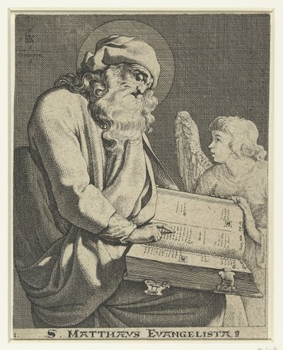 Évangéliste Matthieu - Jacob de Gheyn (III)