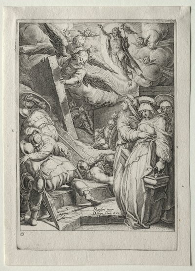 Jeu de la Passion :  La Résurrection - Jacob de Gheyn II