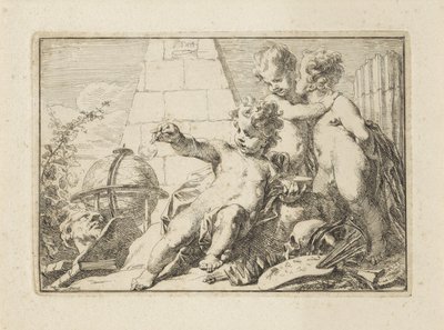 Allégorie de la transience - Jacob de Wit