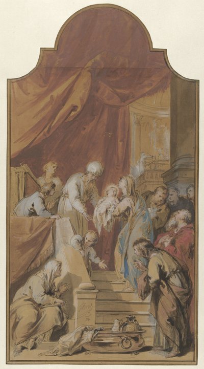 La Présentation au temple - Jacob de Wit