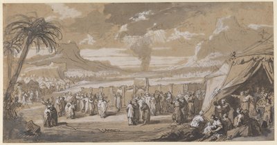 Moïse choisit les 70 anciens - Jacob de Wit