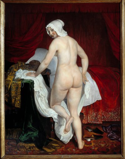 Jeune femme allongée dite l