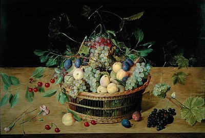 Un panier de fruits - Jacob van Hulsdonck