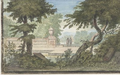 Paysage arcadien - Jacob van Liender