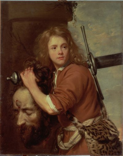 David portant la tête de Goliath, 1643 - Jacob van Oost