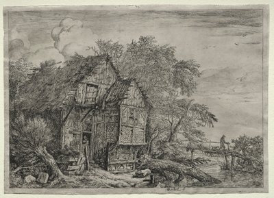 Le petit pont - Jacob van Ruisdael