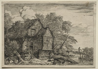 Le petit pont - Jacob van Ruisdael