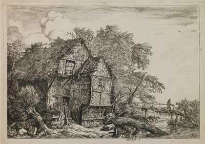 Le Petit Pont - Jacob van Ruisdael