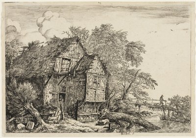 Le petit pont - Jacob van Ruisdael