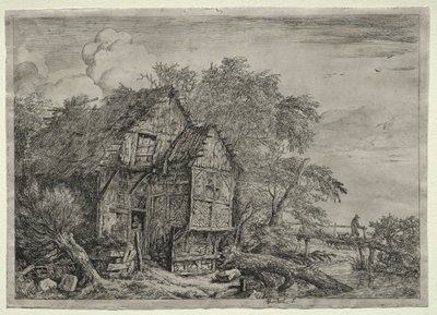 Le Petit Pont - Jacob van Ruisdael