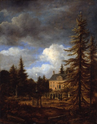 Le chalet - Jacob van Ruisdael
