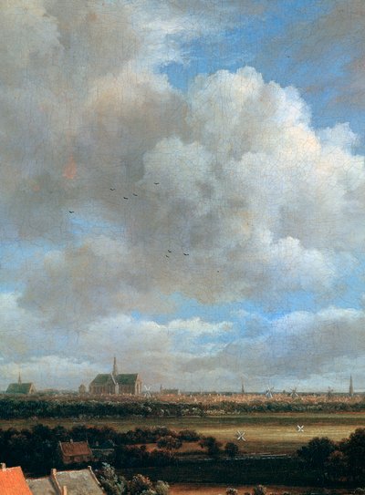 Vue de Haarlem (détail), vers 1670 - Jacob van Ruisdael