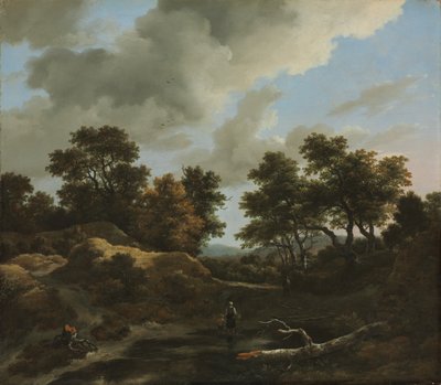 Paysage boisé et vallonné - Jacob van Ruisdael