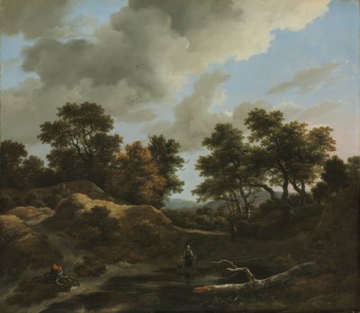 Paysage boisé et vallonné - Jacob van Ruisdael
