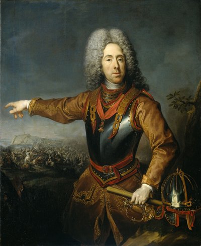 Portrait du prince Eugène de Savoie 1663-1736, 1718 - Jacob van Schuppen